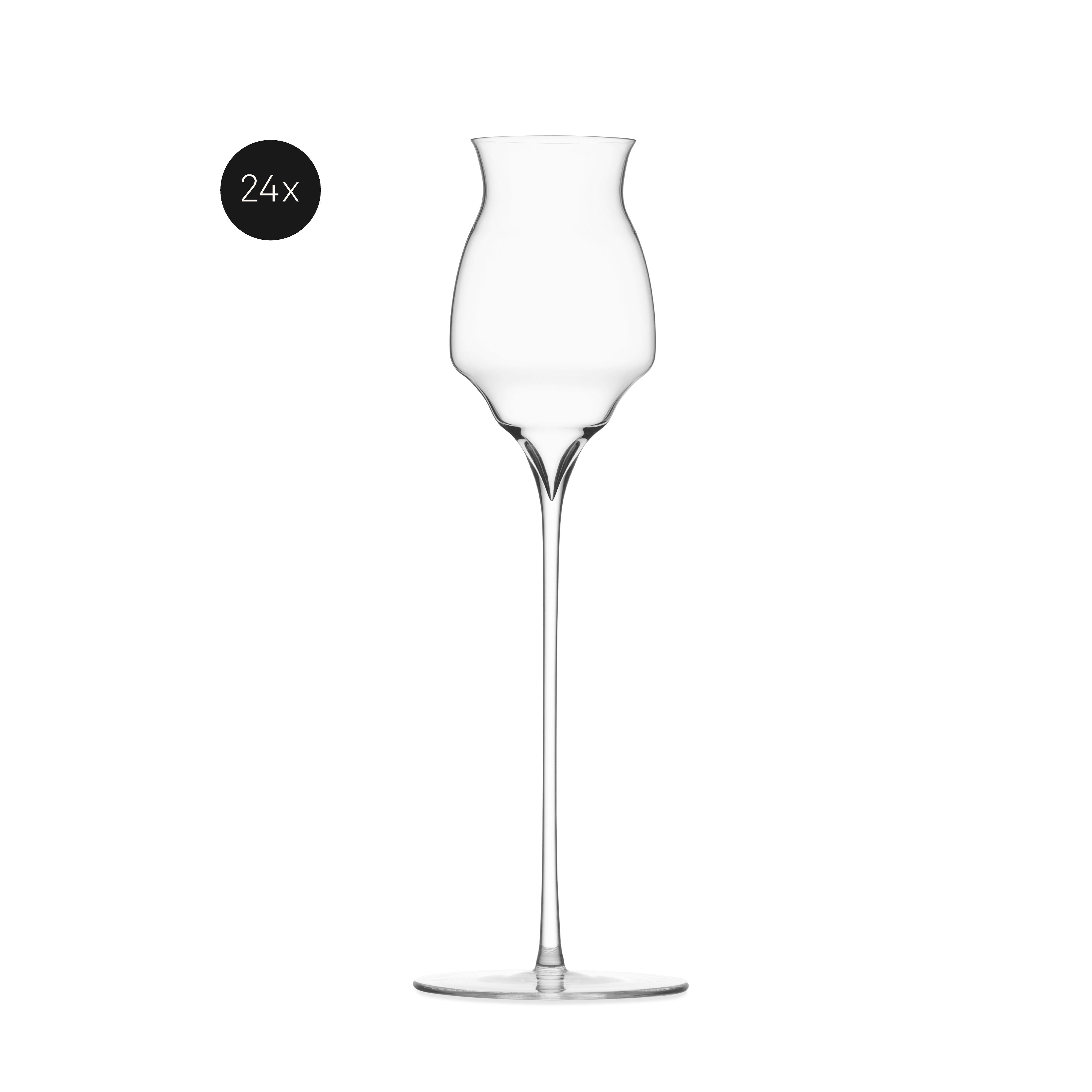 Josephine N° 10 by Josephinenhütte – Eau de Vie glasses #Set_Set of 24