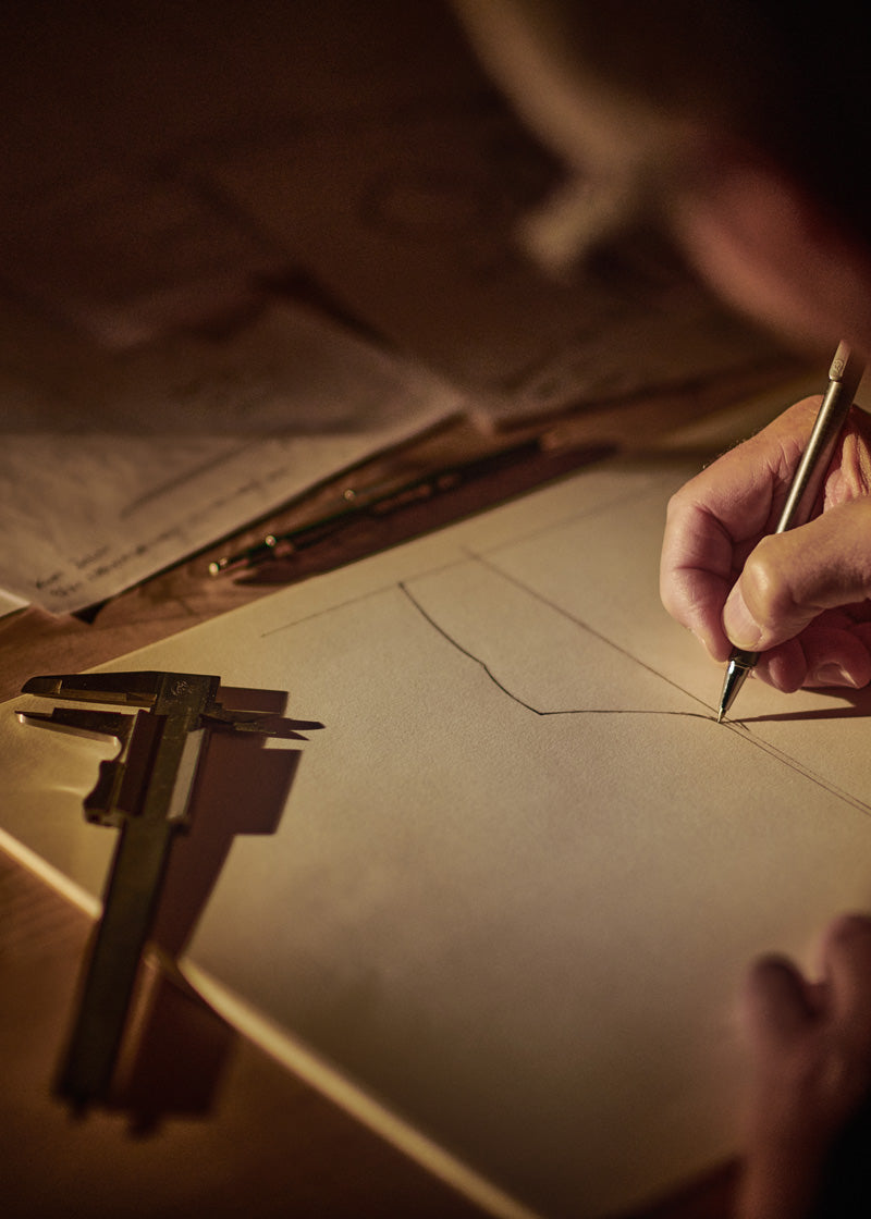 Kurt Josef Zalto with his designs