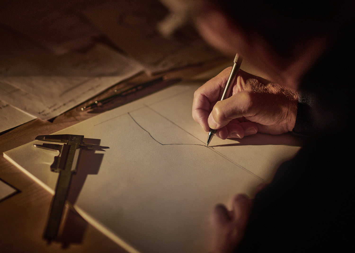 Kurt Josef Zalto with his designs