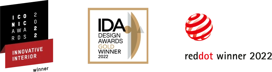 JOSEPHINE wins ICONIC AWARDS 2022, GQ Home Awards 2022, House Beautiful Awards 2022, Red Dot Award 2022 and IDA Design Awards 2022 