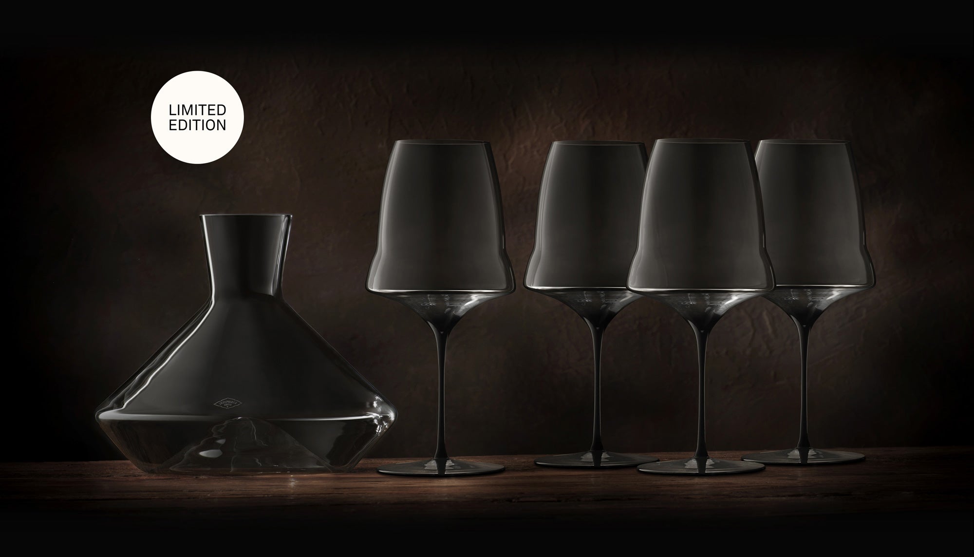 Josephine Red Wine Set – Black Line Limited Edition