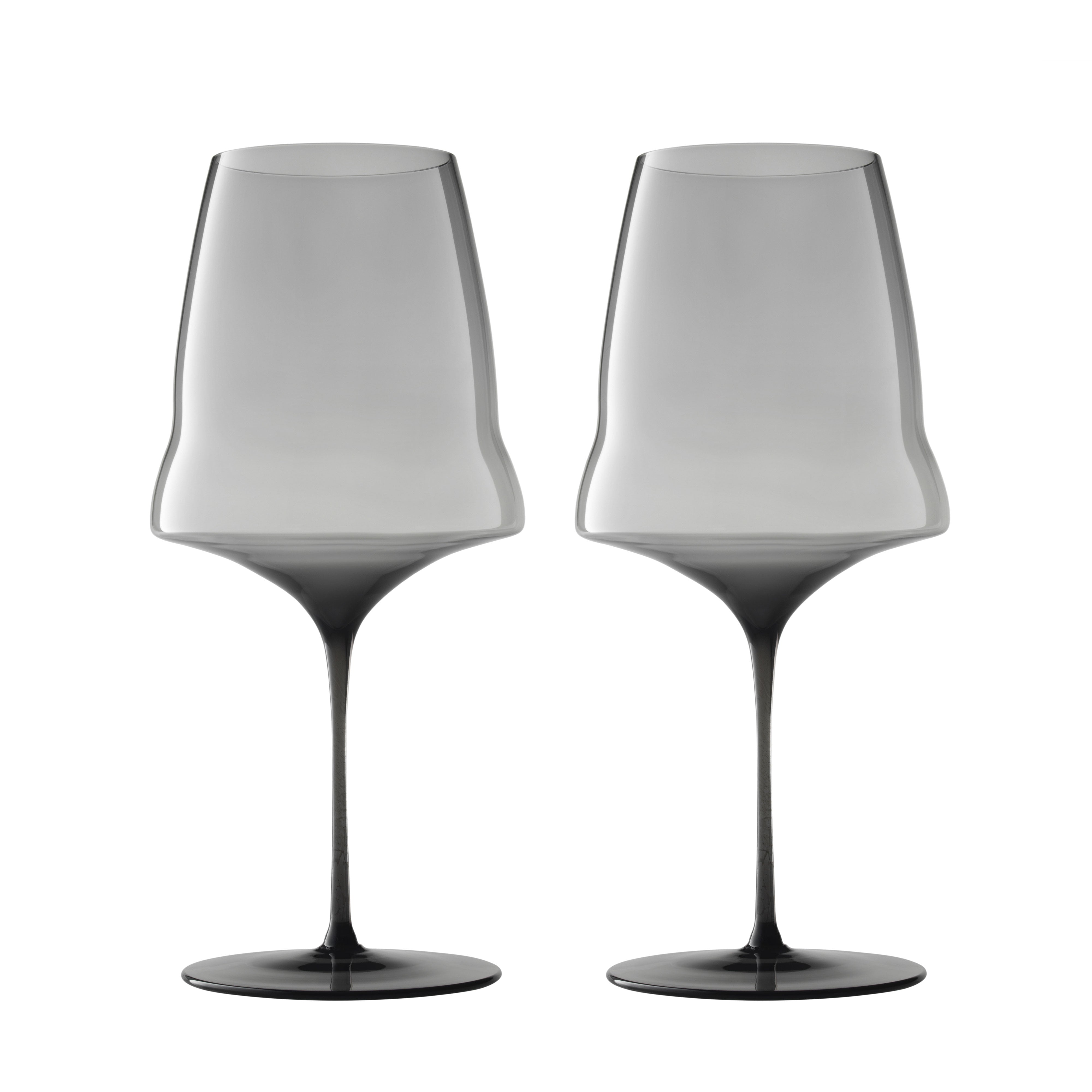 Josephine N° 3 Black Line Limited Edition Red Wine Glass #Set_Set of 2